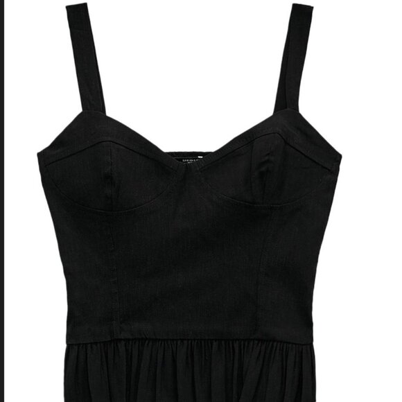 ZARA BUSTIER TOP Size M NEW WITH TAG! - Picture 3 of 3
